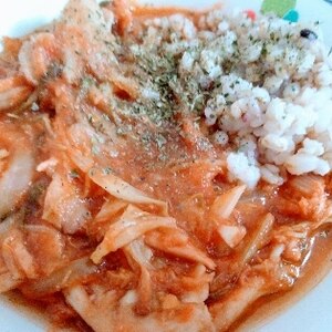 野菜たっぷり☆ツナのトマトスープスパゲティ☆